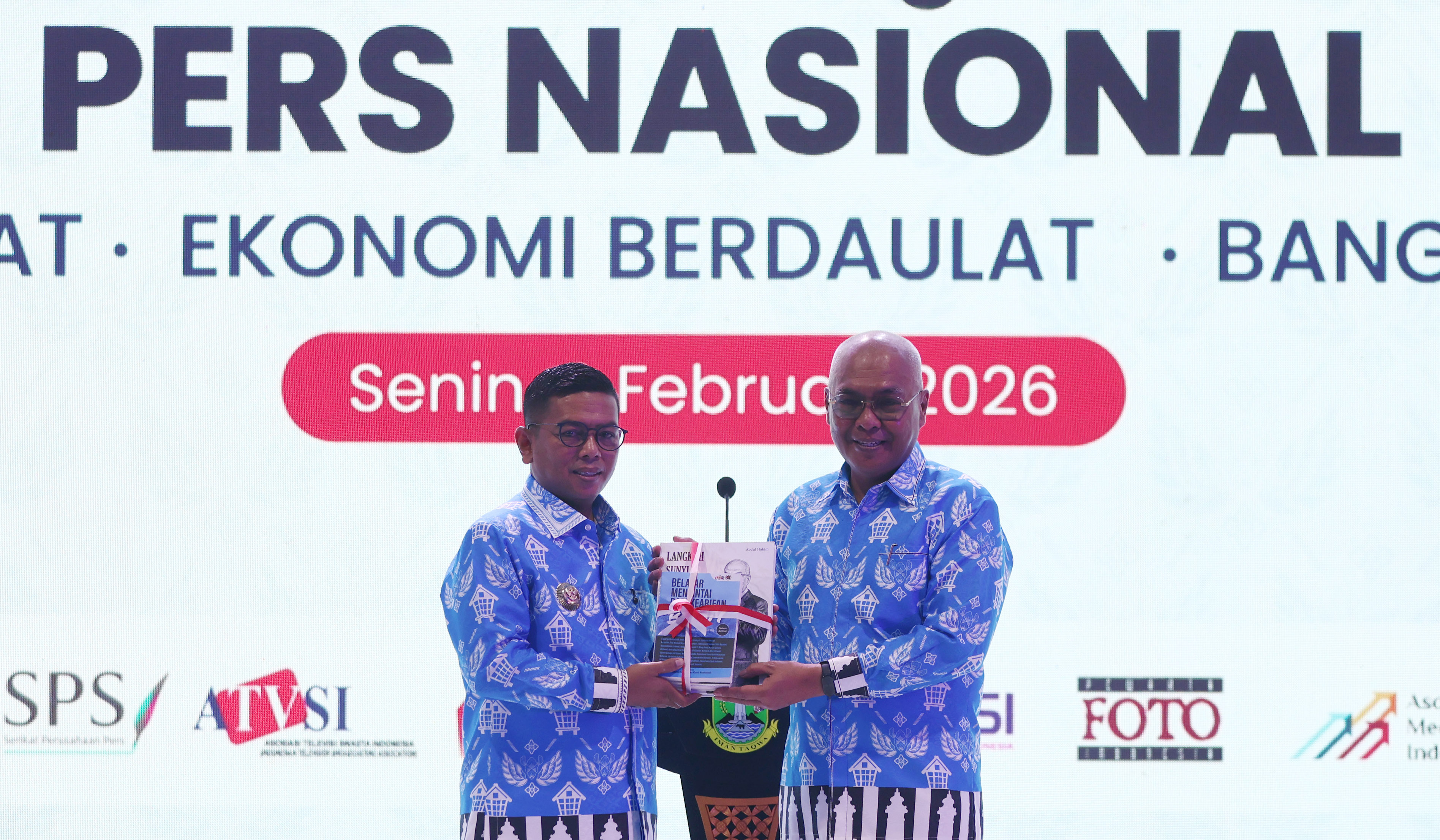 Peringatan Hari Pers Nasional. (Agus Priatna/SinPo.id)