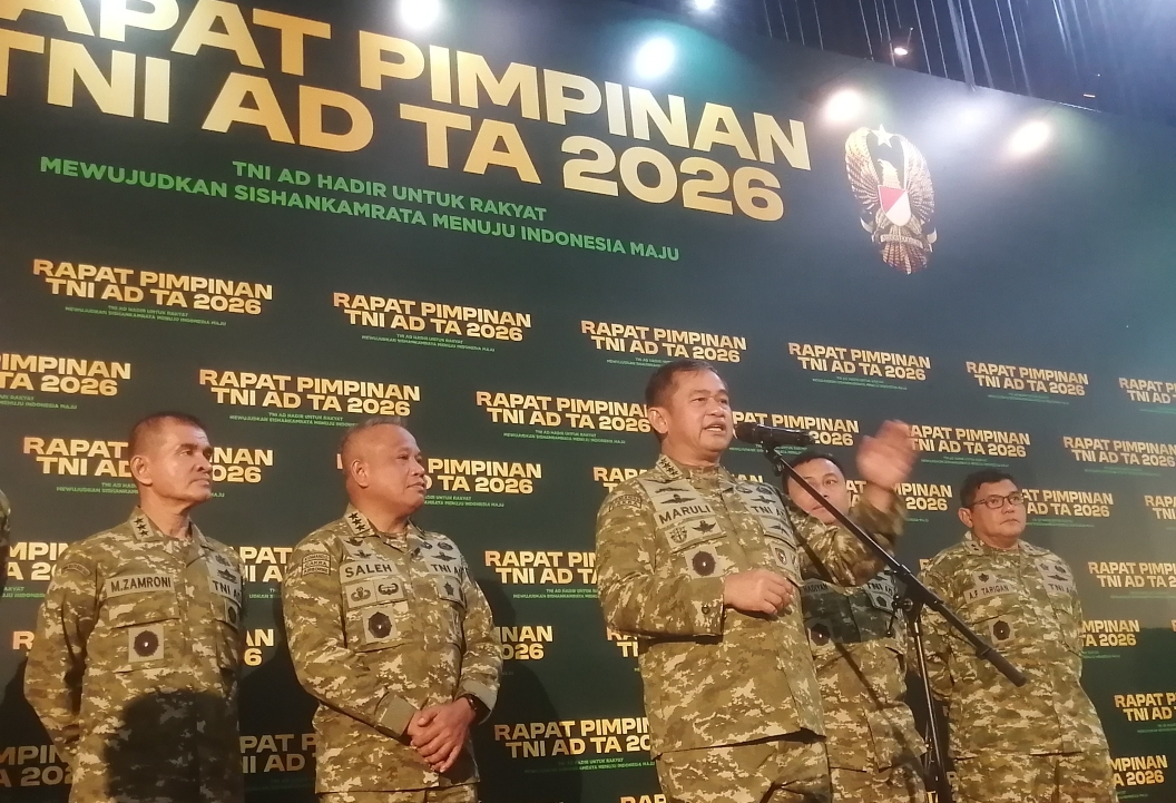 KSAD Jenderal Maruli Simanjuntak (SinPo.id/Tio Pirnando)