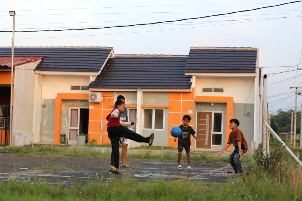 rumah bersubsidi bagi masyarakat berpenghasilan rendah mengalami pertumbuhan 10 persen (Ashar/SinPo.id)