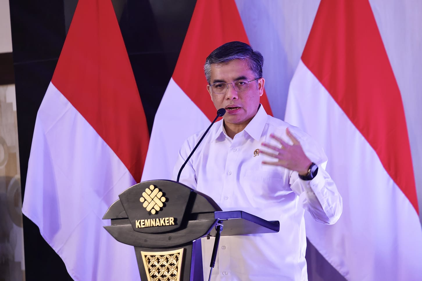 Menteri Ketenagakerjaan RI Yassierli (SinPo.id/ Dok. Kemnaker)