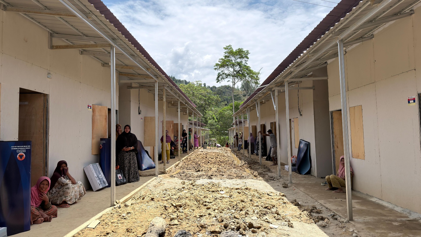Huntara di Gayo Lues, Aceh (SinPo.id/Tim media)