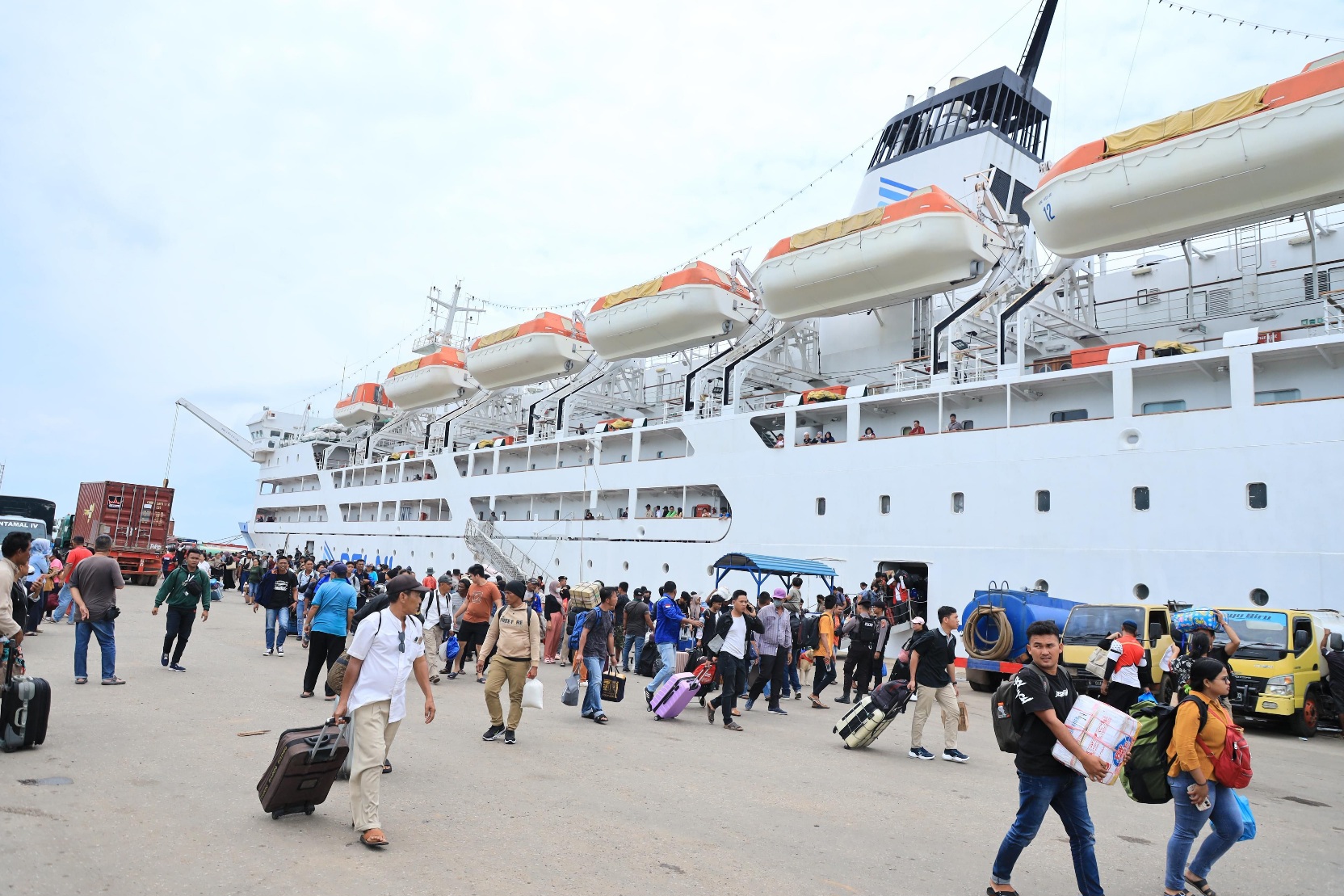 Arus Balik Mudik kapal PELNI (SinPo.id/PELNI)