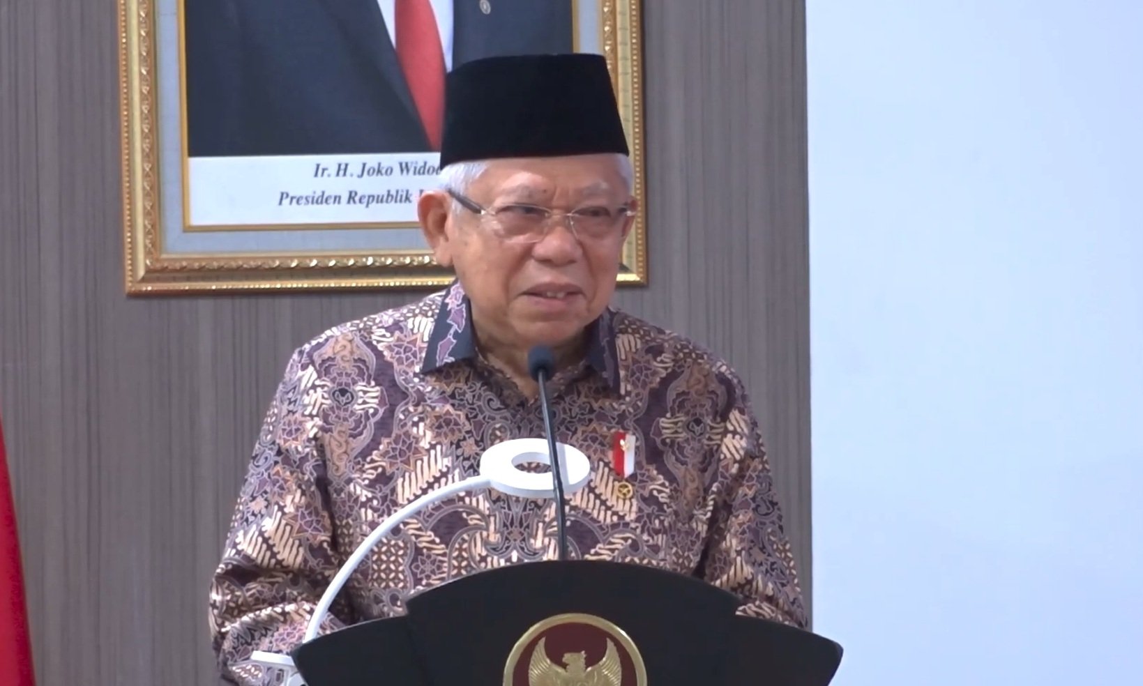 Wapres RI ke-13 Ma'ruf Amin (SinPo.id/Setwapres)