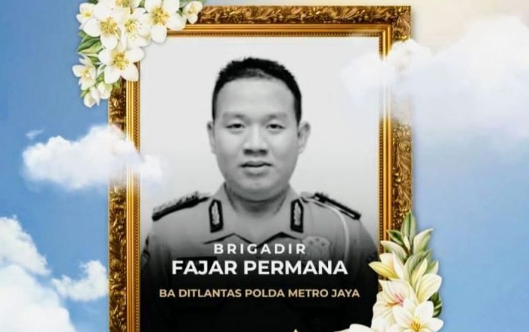 Brigadir Fajar Permana yang gugur saat bertugas (SinPo.id/Dok.PMJ)