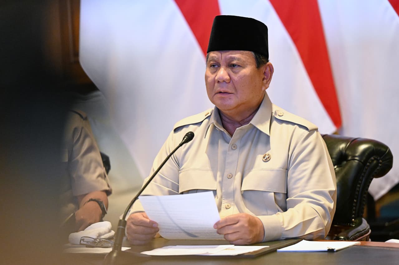 Presiden Prabowo subianto (SinPo.id/Biro Setpres)