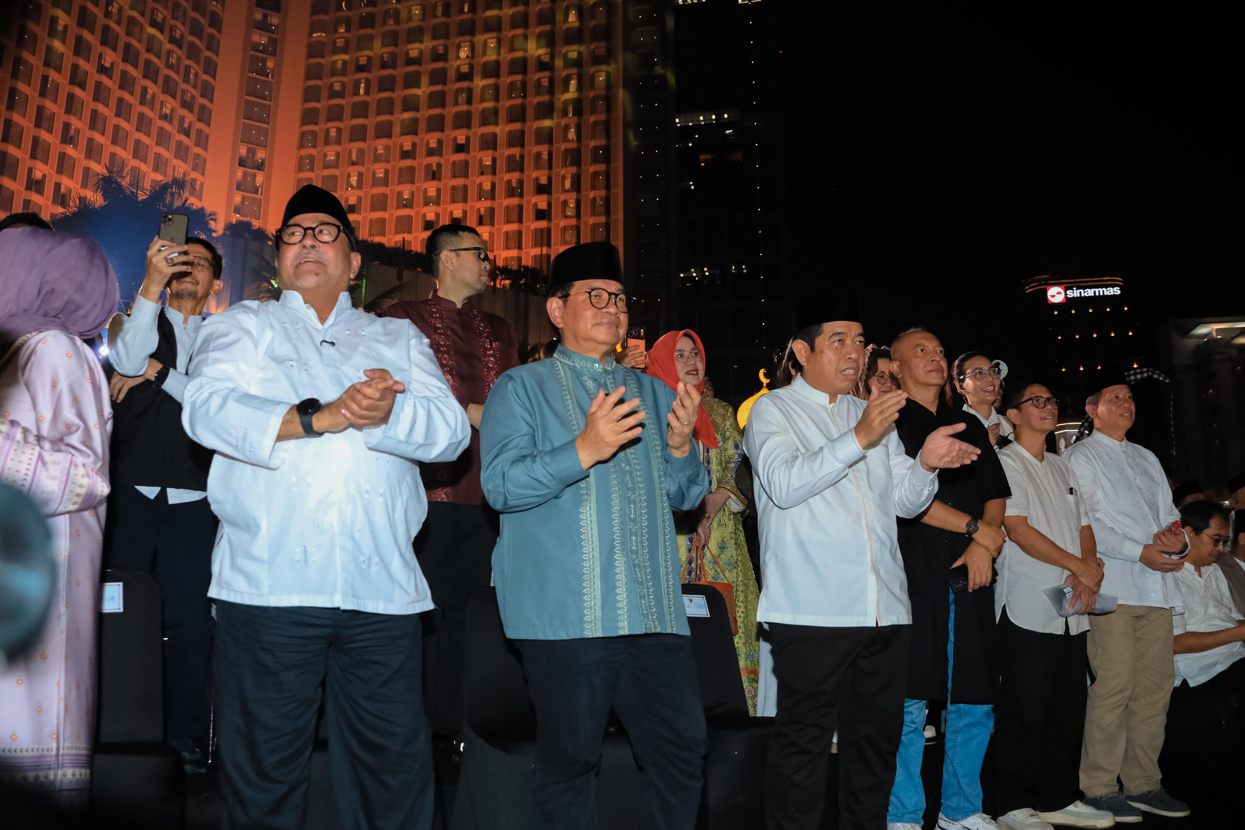 Gubernur DKI Jakarta Pramono Anung menghadiri Jakarta Bedug Festival. (SinPo.id/Pemprov DKI Jakarta)