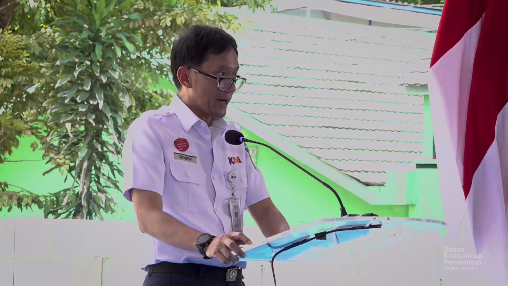 Direktur Utama PT Kereta Api Indonesia (Persero), Bobby Rasyidin. (SinPo id/tim media)