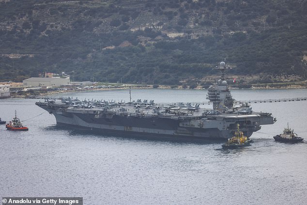 USS Gerald R Ford (Anadolu/Getty Image)