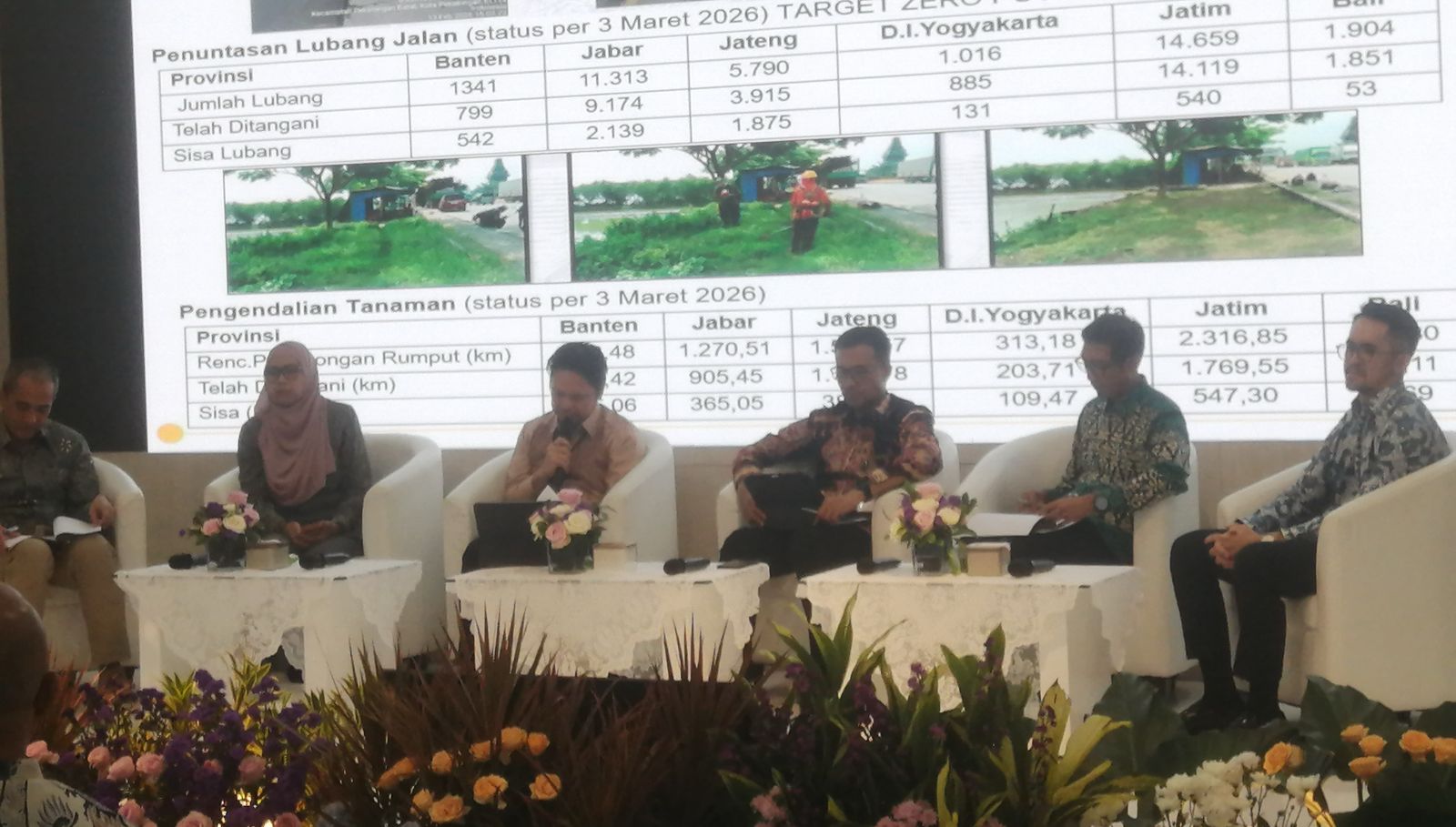 Direktur Jenderal Bina Marga Roy Rizali Anwar. (SinPo.id/Tio)