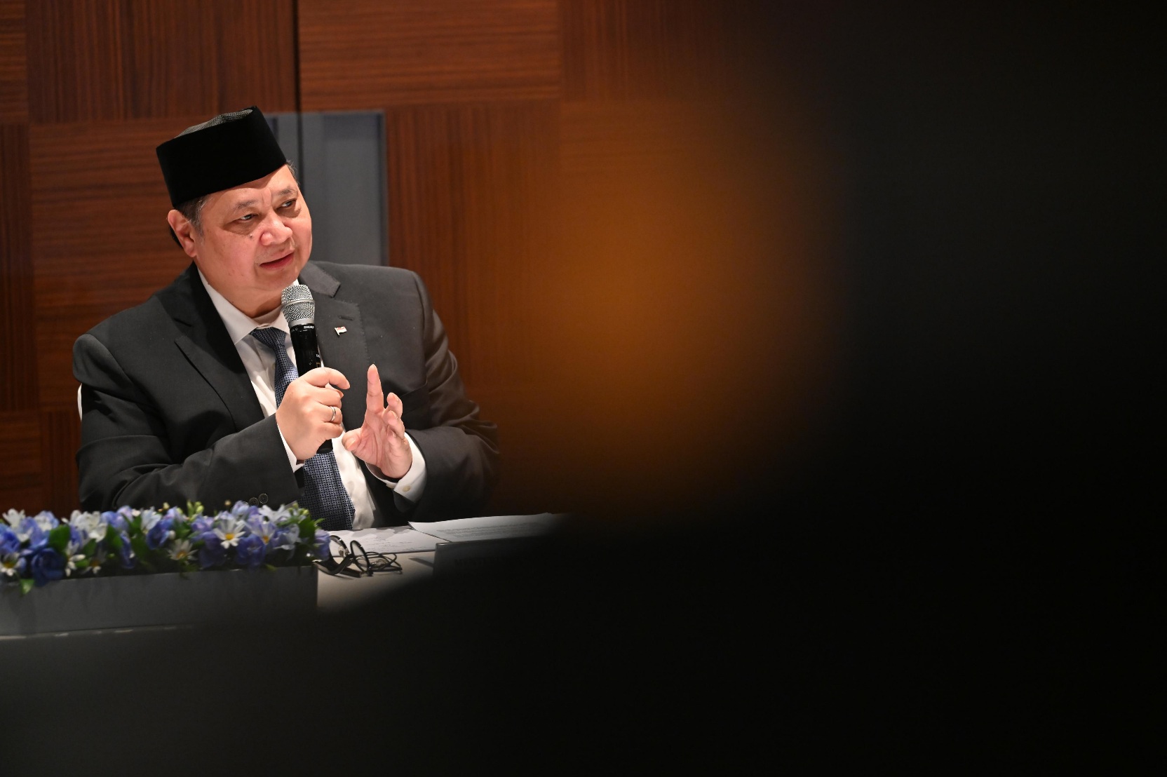 Menteri Koordinator (Menko) Bidang Perekonomian Airlangga Hartarto (SinPo.id/Biro Setpres)