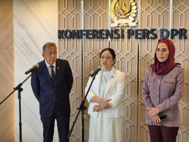 Ketua DPR RI, Puan Maharani (SinPo.id/Galuh Ratnatika)