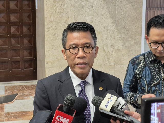 Ketua Komisi XI DPR RI, Mukhamad Misbakhun (SinPo.id/Galuh Ratnatika)