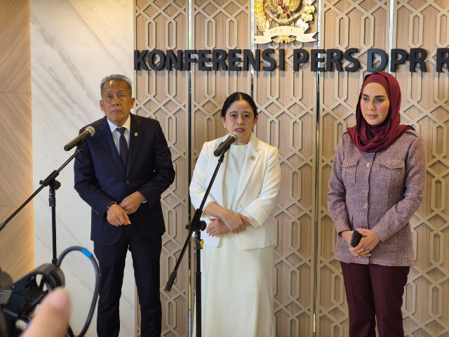 Ketua DPR RI Puan Maharani (SinPo.id/Galuh Ratnatika)