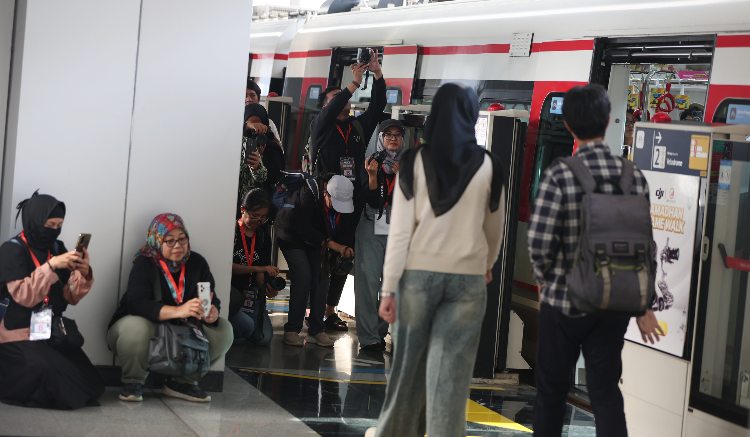 Kegiatan LRTJ X DJI Railspective 2026. (Agus Priatna/SinPo.id)