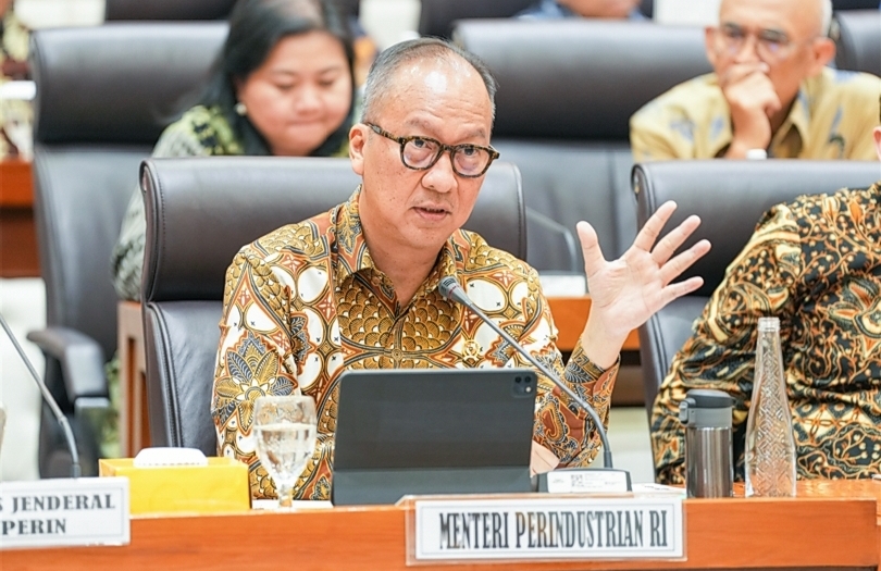 Menperin Agus Gumiwang Kartasasmita. (SinPo.id/Ashar)