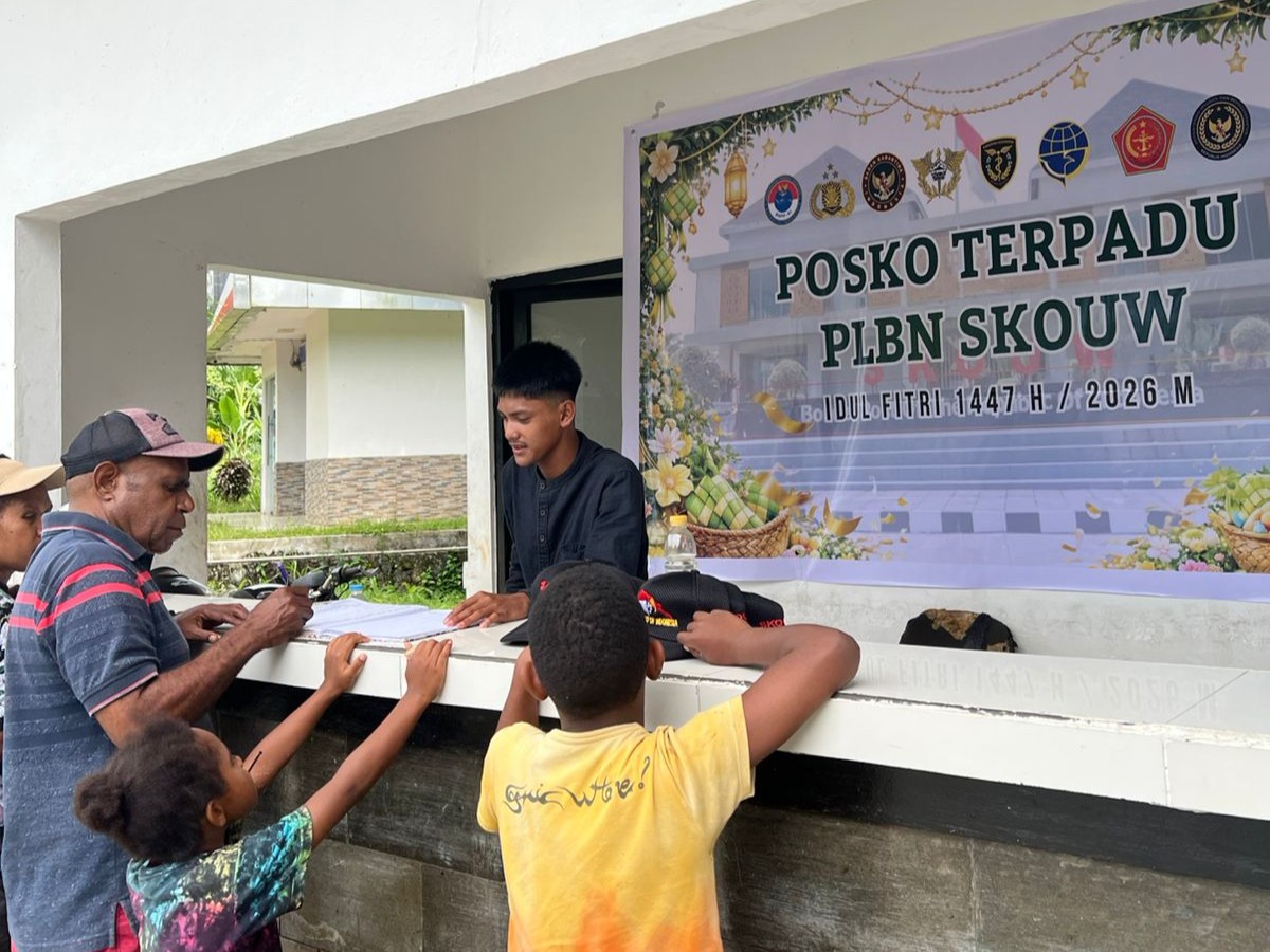 PLBN Skouw Jayapura (SinPo.id/ Tim Media)