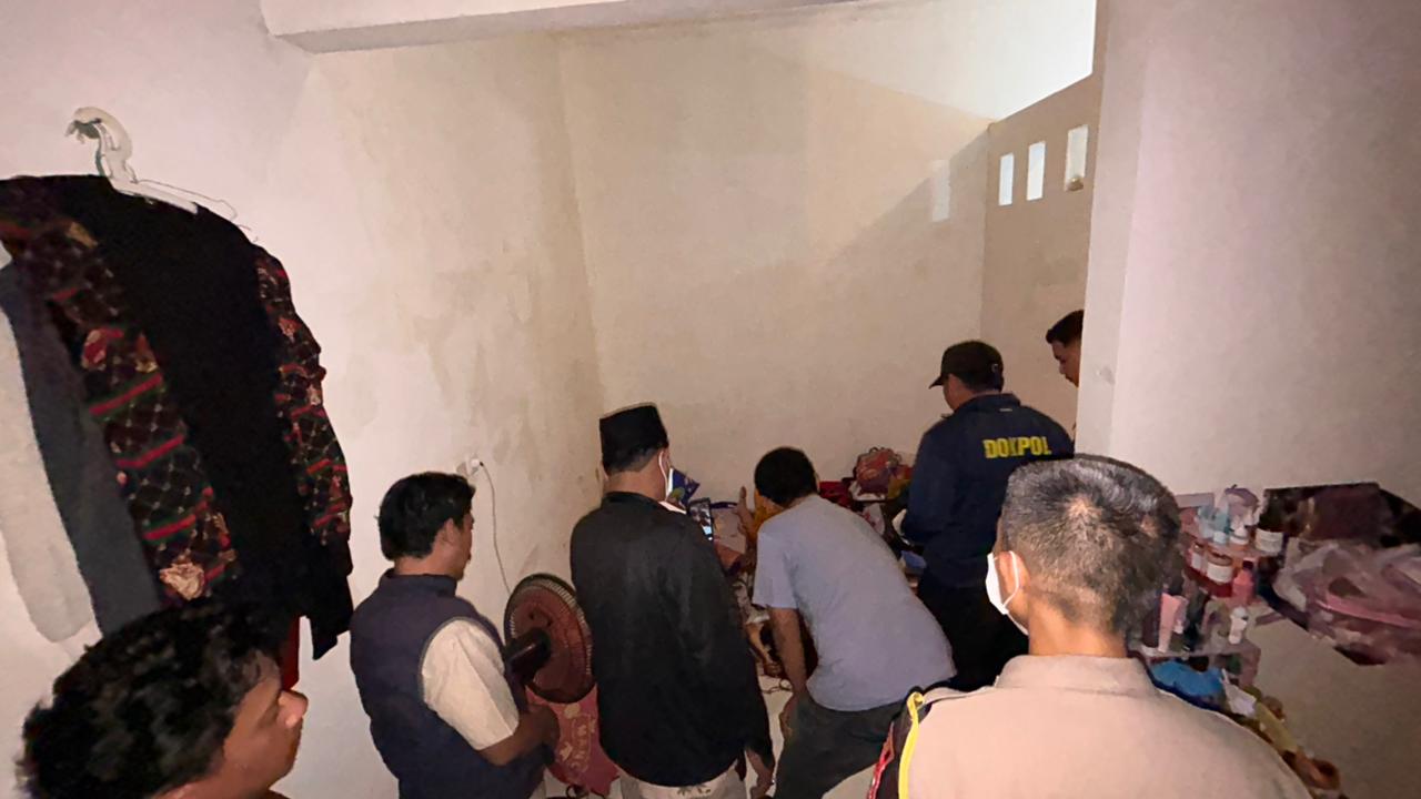 Lokasi pembunuhan wanita di Cipayung (SinPo.id/ Humas Polda Metro Jaya)