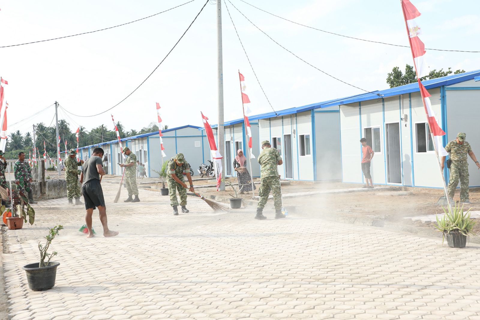 Pemerintah Beri Hunian Tetap untuk 104 KK di Aceh Utara (SinPo.id/Tim media)