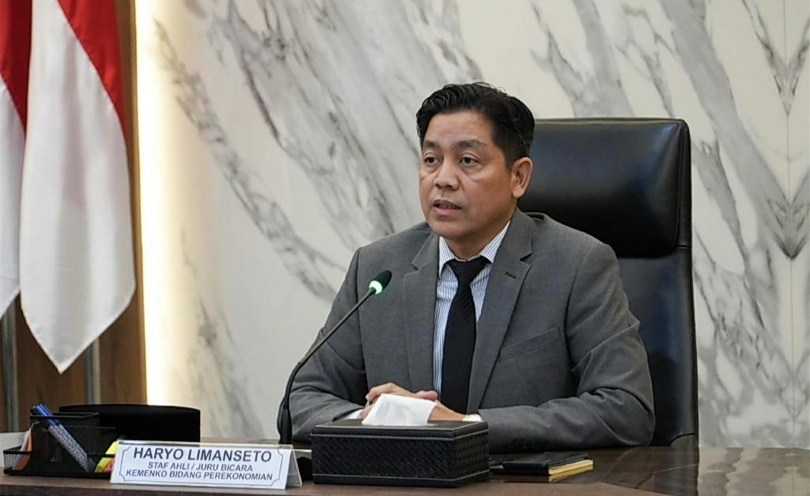 Juru Bicara Kemenko Perekonomian Haryo Limanseto. (SinPo.id/dok. Ekon)