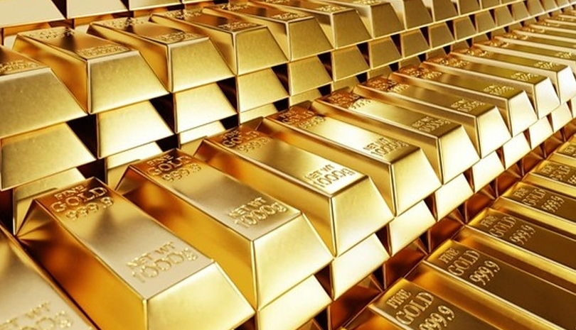 Ilustrasi emas batangan. (SinPo.id/Getty Images)