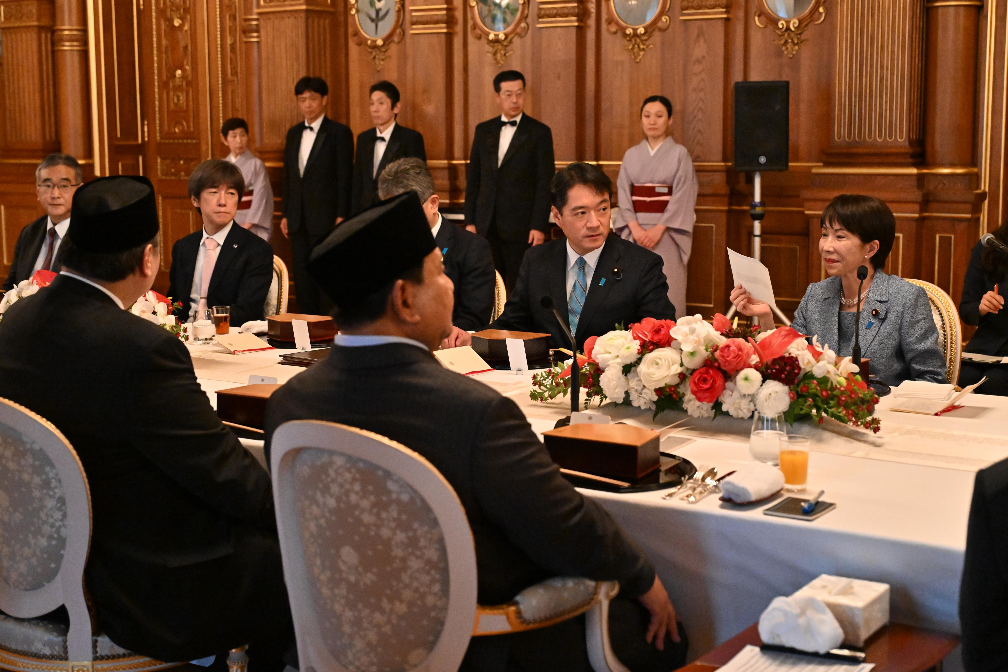 PM Takaichi bersama Presiden Prabowo (SinPo.id/Biro Setpres)