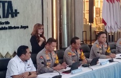 Konfrensi pers kasus penyiraman aktivis KontraS (SinPo.id/Dok.PMJ)