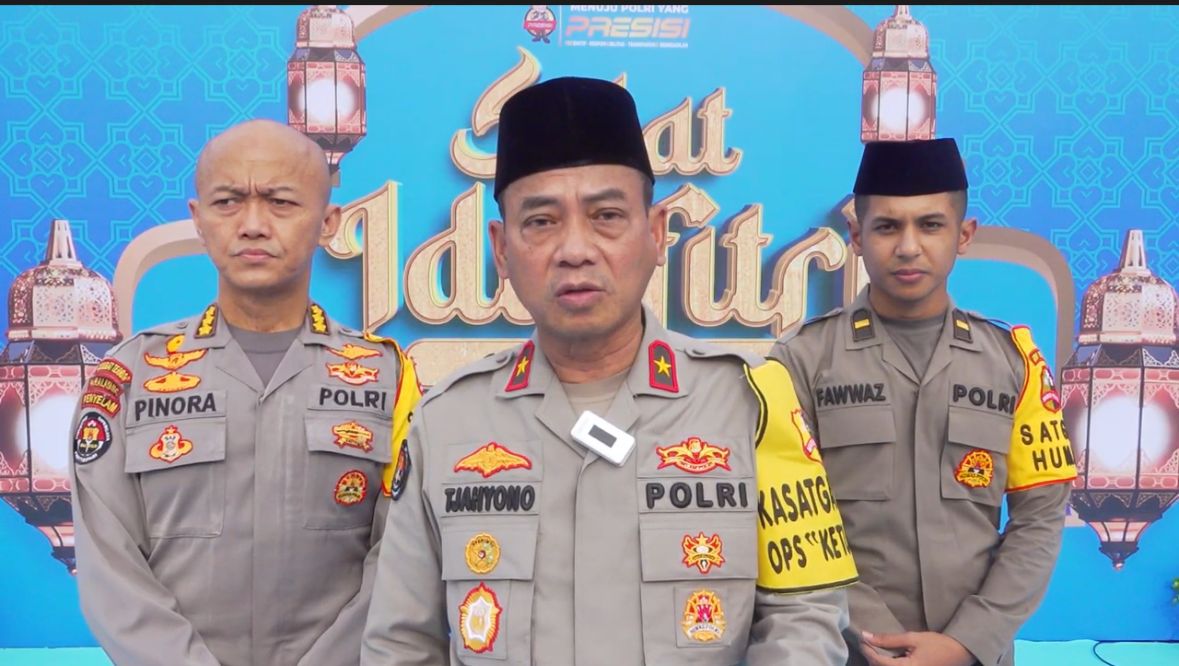 Kasatgas Humas Operasi Ketupat 2026, Brigjen Pol Tjahyono Saputro (SinPo.id/ Humas Polri)