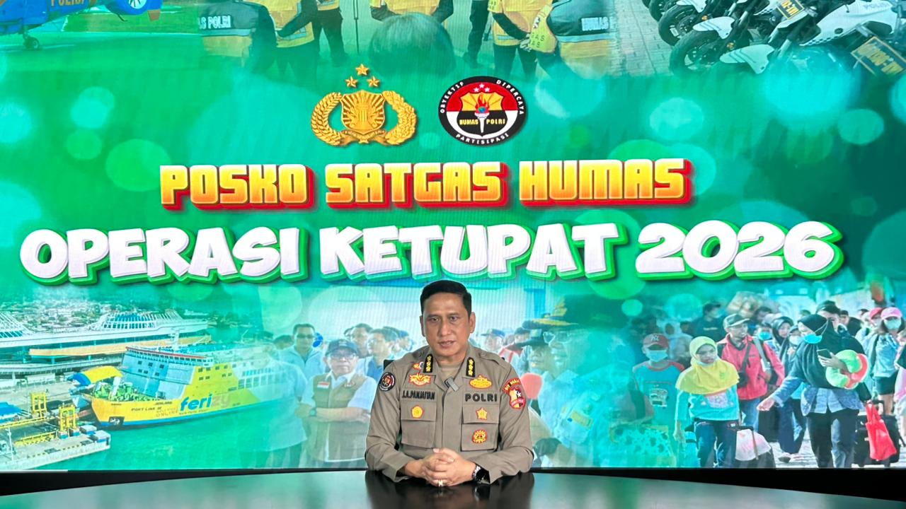 Jubir Polri Ops Ketupat Jaya 2026, Kombes Pol Jansen Avitus Panjaitan (SinPo.id/ Dok.Polri)