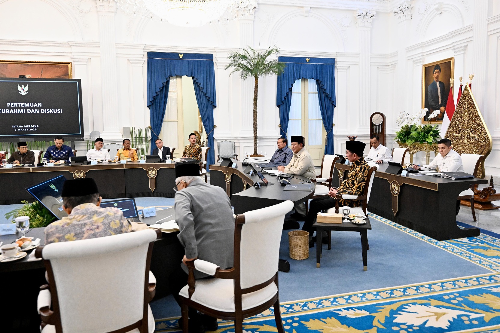 Presiden Prabowo Bangun Ruang Diskusi Nasional, Antisipasi Dampak Geopolitik Dunia (SinPo.id/Biro Setpres)