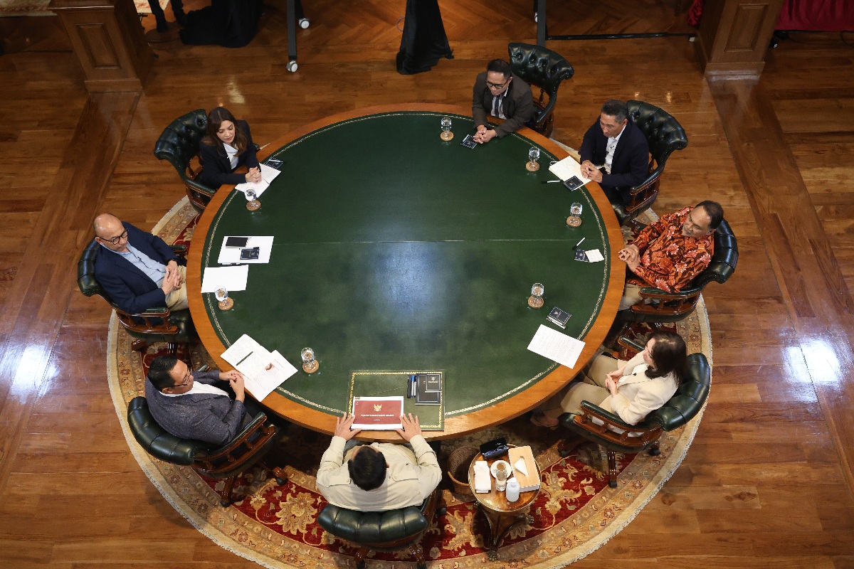 Presiden Prabowo dalam acara “Presiden Prabowo Menjawab (SinPo.id/Tim media)