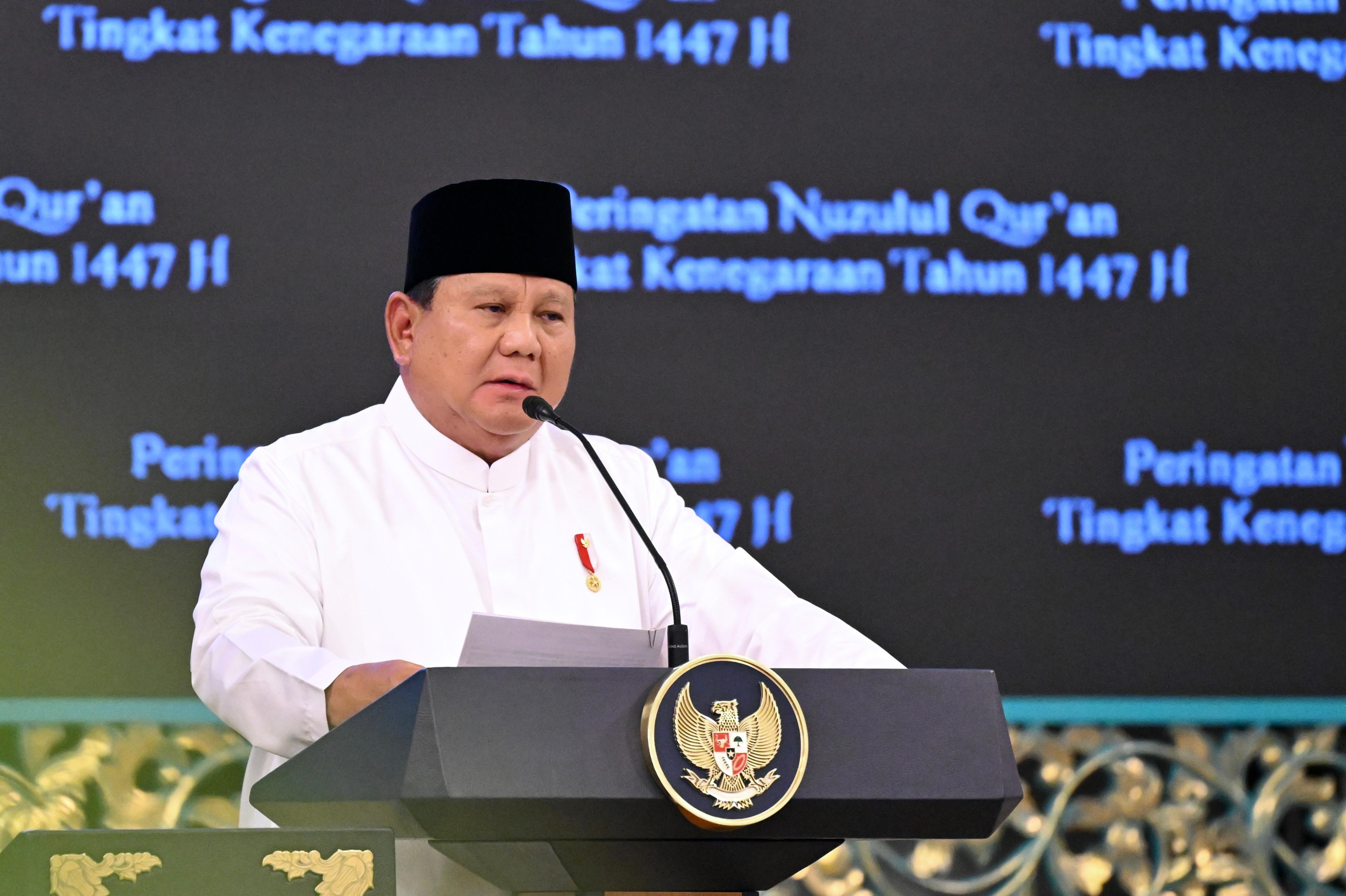 Presiden Prabowo subianto (SinPo.id/Biro Setpres)