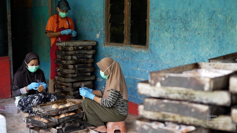 UMKM Roti di Sukoharjo (SinPo.id/tim media)