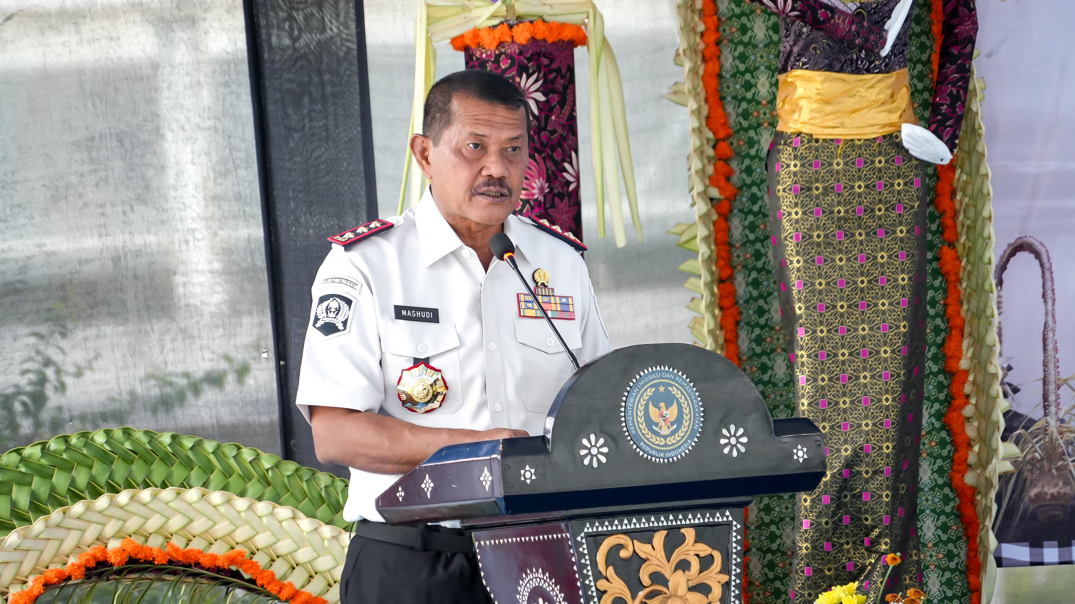 Direktur Jenderal Pemasyarakatan, Mashudi di Lapas Cipinang (SinPo.id/ Istimewa)