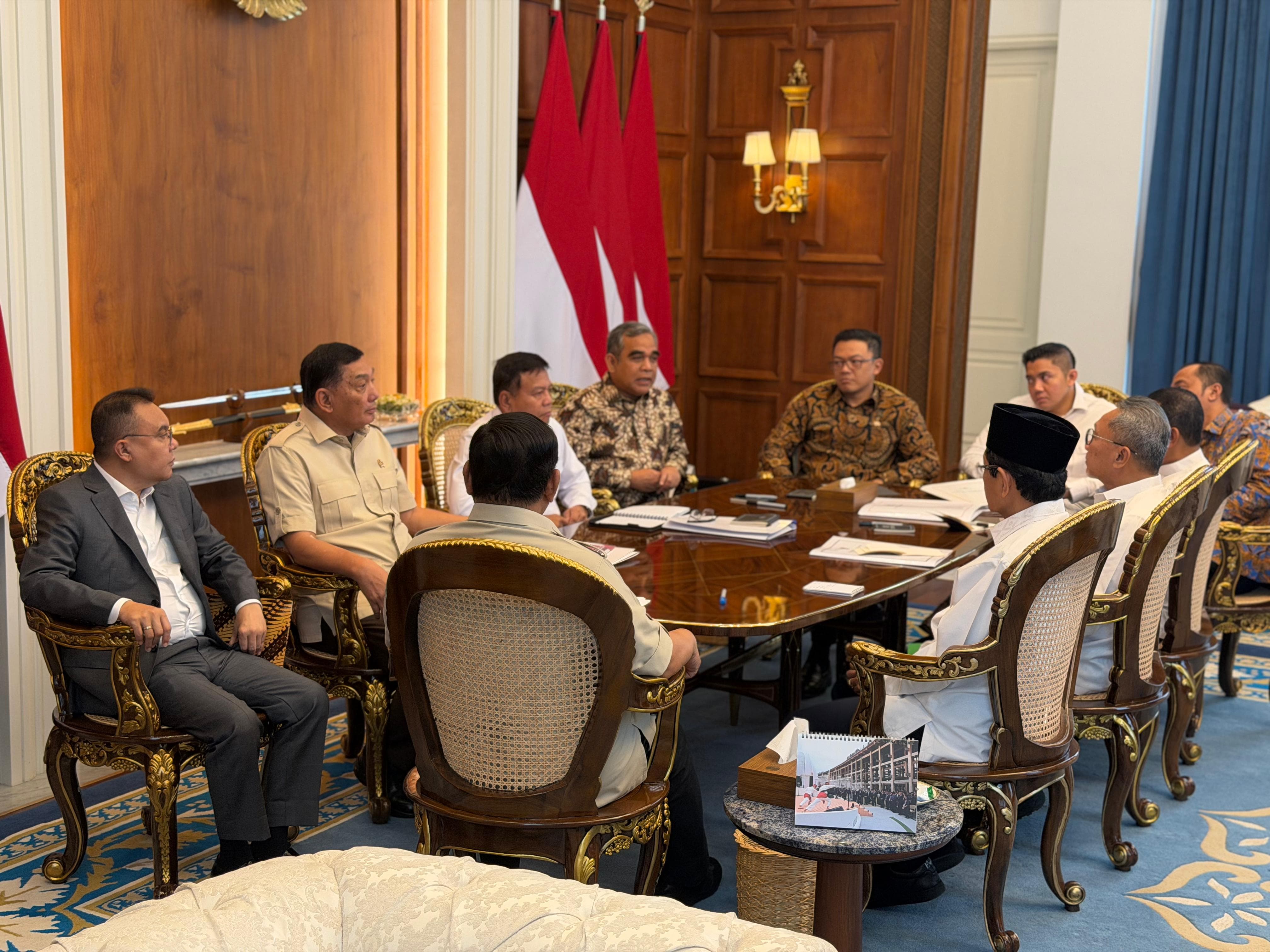 Presiden Prabowo Terima Aspirasi DPR Soal Ekonomi dan Geopolitik (SinPo.id/Biro Setpres)