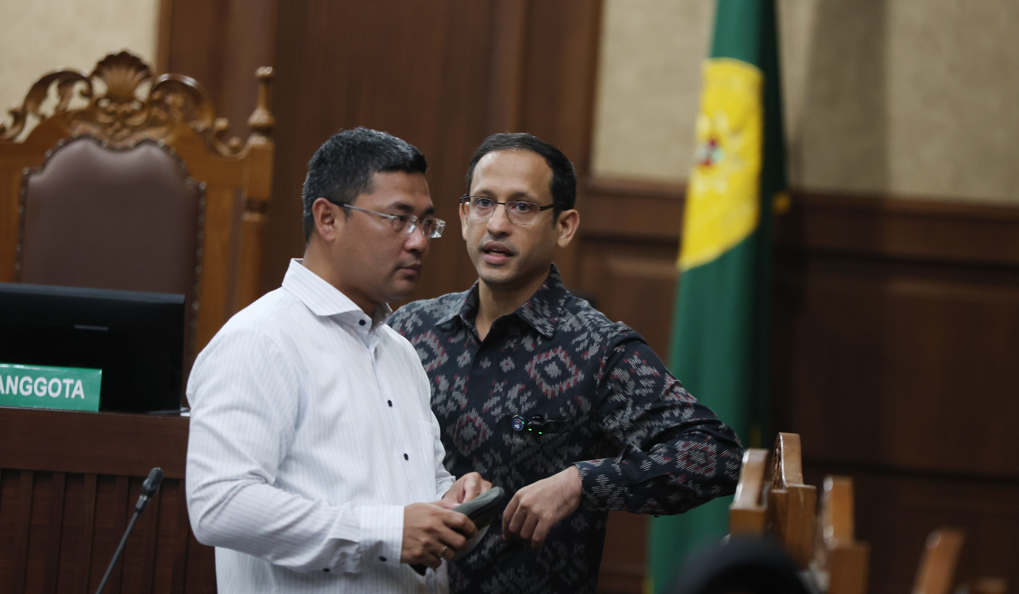 Sidang lanjutan korupsi chromebook. (Agus Priatna/SinPo.id)