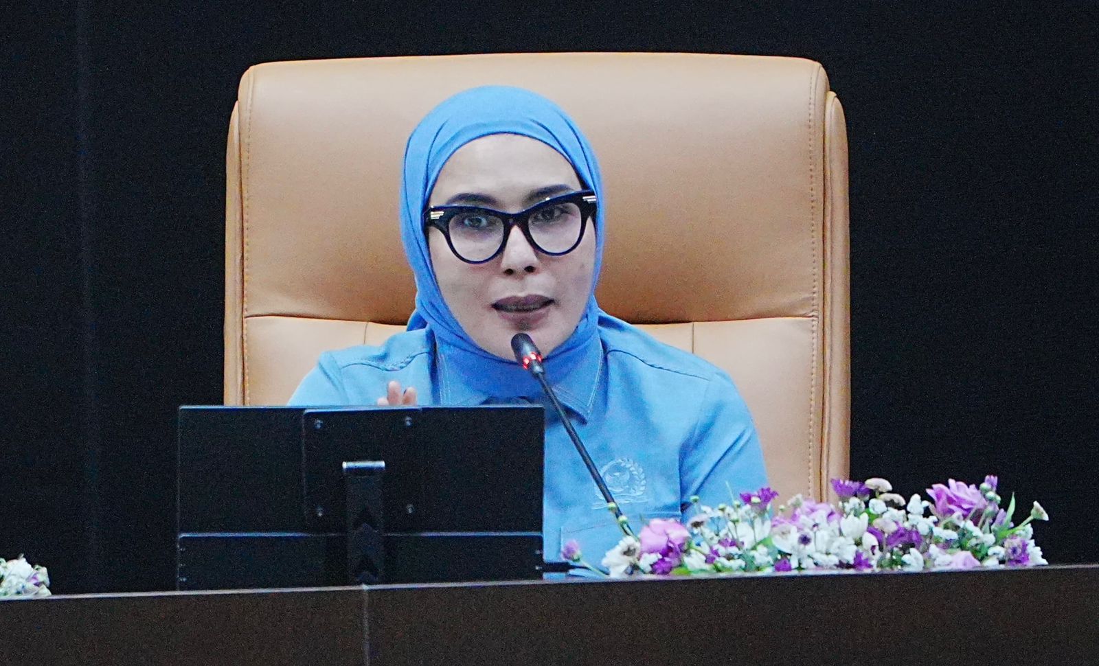 Anggota komisi I DPR RI Fraksi PAN Okta Kumala Dewi. Dok istimewa