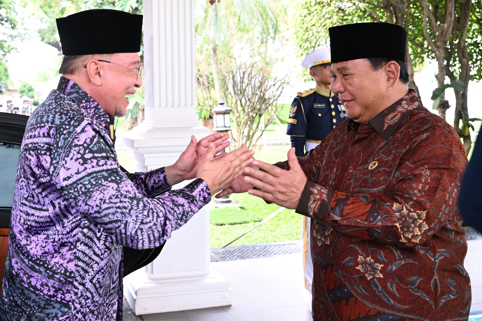 Presiden Prabowo–PM Anwar Ibrahim (SinPo.id/Biro Setpres)