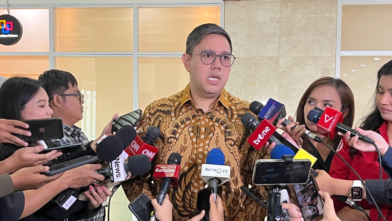 Wakil Ketua Komisi I DPR RI Dave Laksono (SinPo.id/Galuh R)