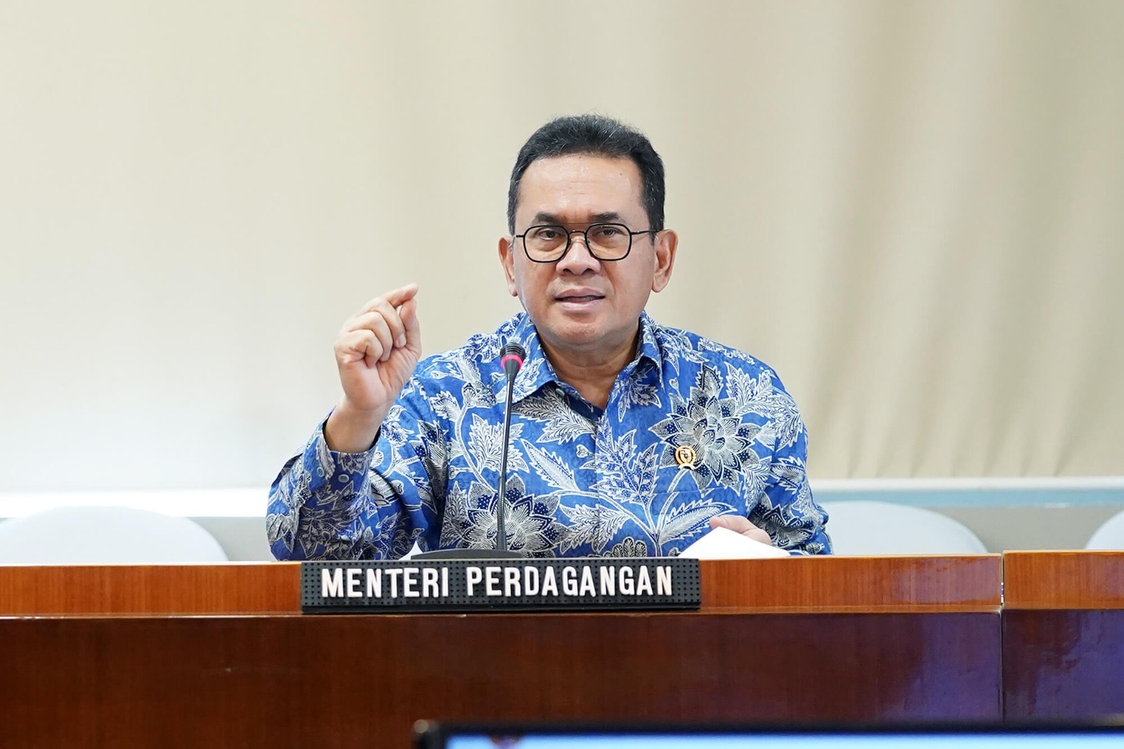 Menteri Perdagangan RI Budi Santoso (SinPo.id/ Dok. Kemendag)