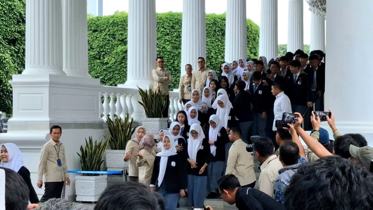 Istana Negara buka kunjungan Sekolah untuk sarana eduksi sejarah (SinPo.id/Anam)