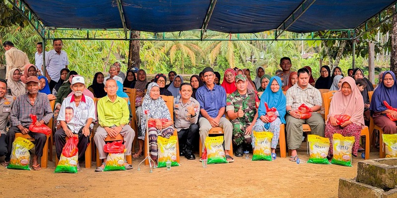 Koordinasi Karhutla Polres Rokan Hulu (Sinpo.id/Humas Polres Rokan Hulu)
