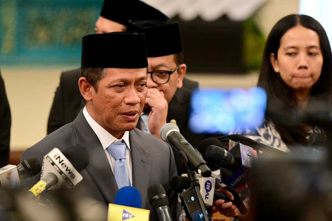 Wakil Menteri Koordinator Bidang Pangan Hanif Faisol (SinPo.id/Biro Setpres)