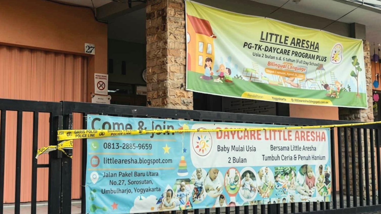 Daycare Little Aresha Yogyakarta (SinPo id/X)