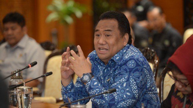 Anggota Komisi VI DPR RI Rachmat Gobel (SinPo.id/ Parlementaria)
