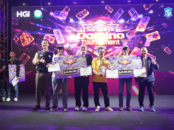 Juara Surabaya Domino Tournament 2026 (SinPo.id/ Dok. Pribadi)