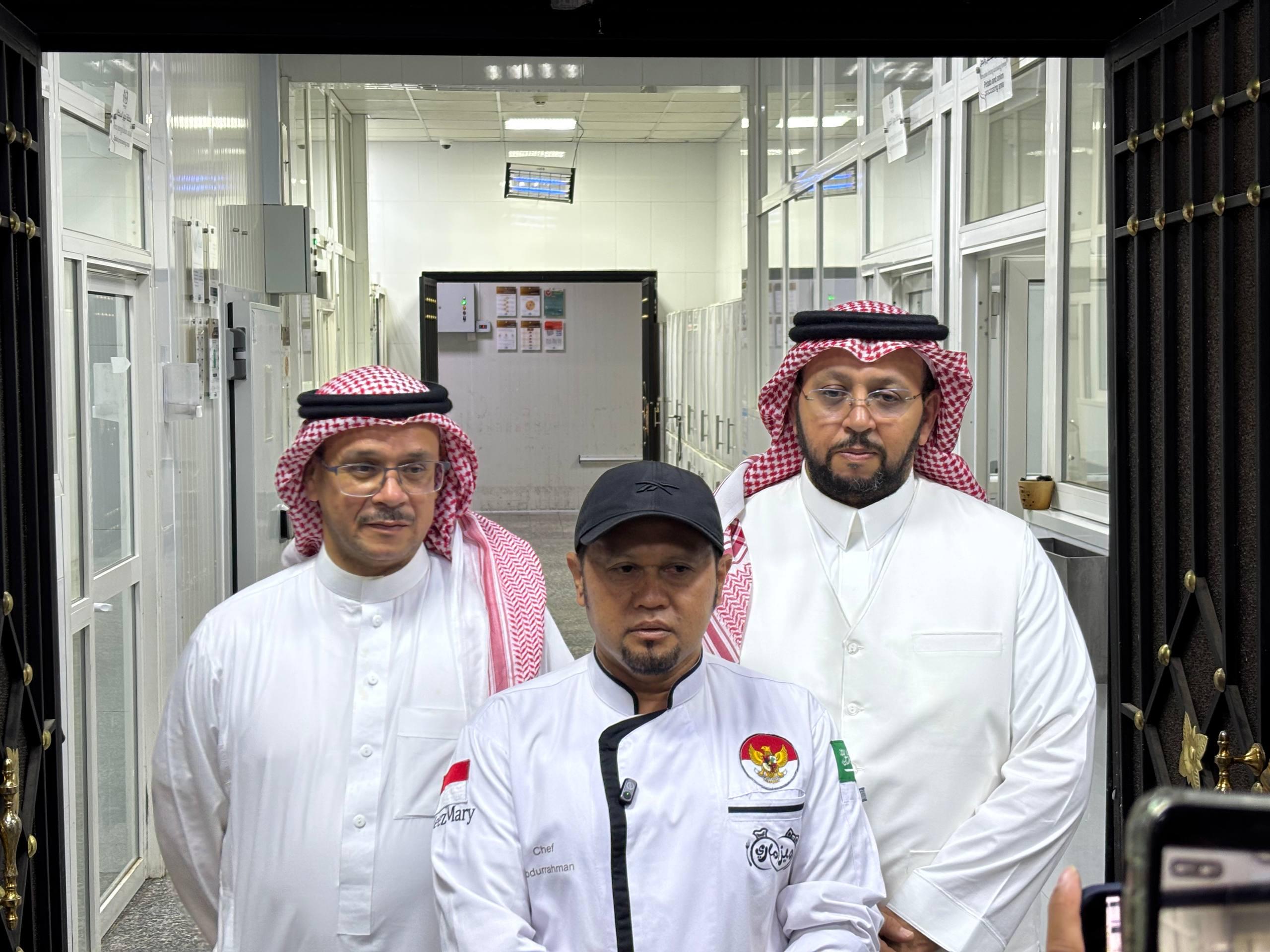 Pemerintah siapkan dapur dan jamin konsumsi jemaah haji Indonesia (SinPo.id/ Dok. Kemenhaj)