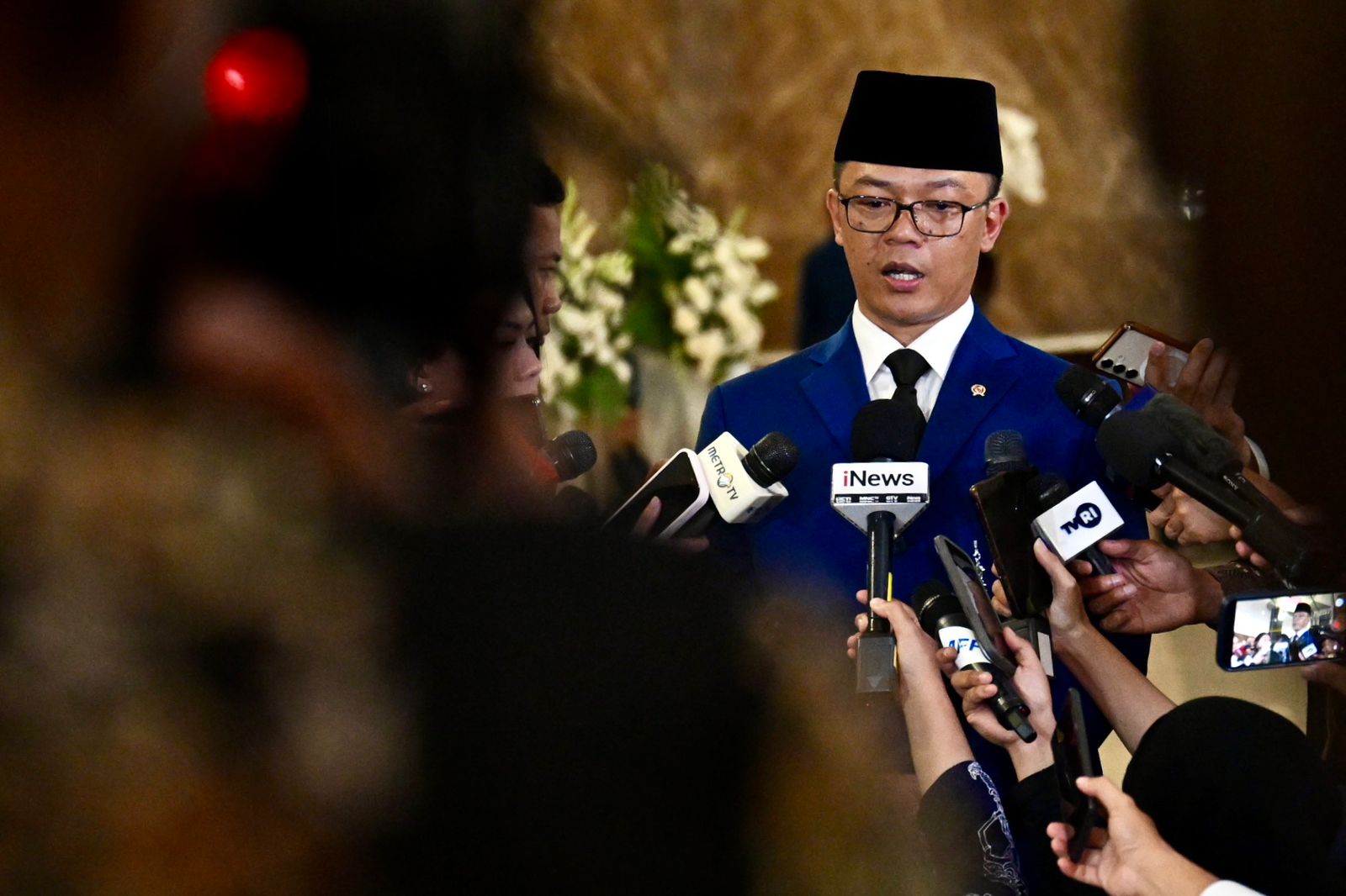 Menlu RI Sugiono (SinPo.id/Biro Setpres)