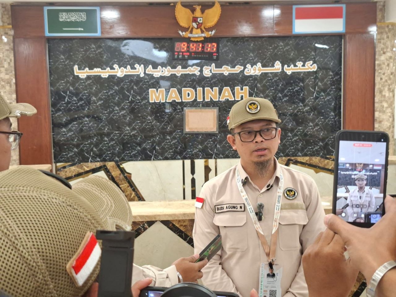 Wakil Ketua II PPIH Arab Saudi, Budi Agung Nugroho (SinPo.id/ Dok. PPIH)