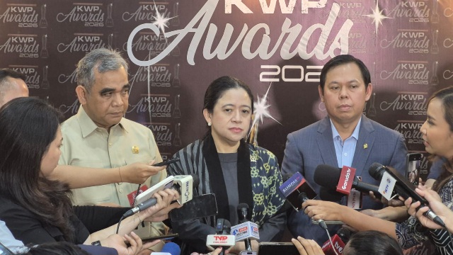 Ketua DPR RI Puan Maharani (SinPo.id/Galuh Ratnatika)