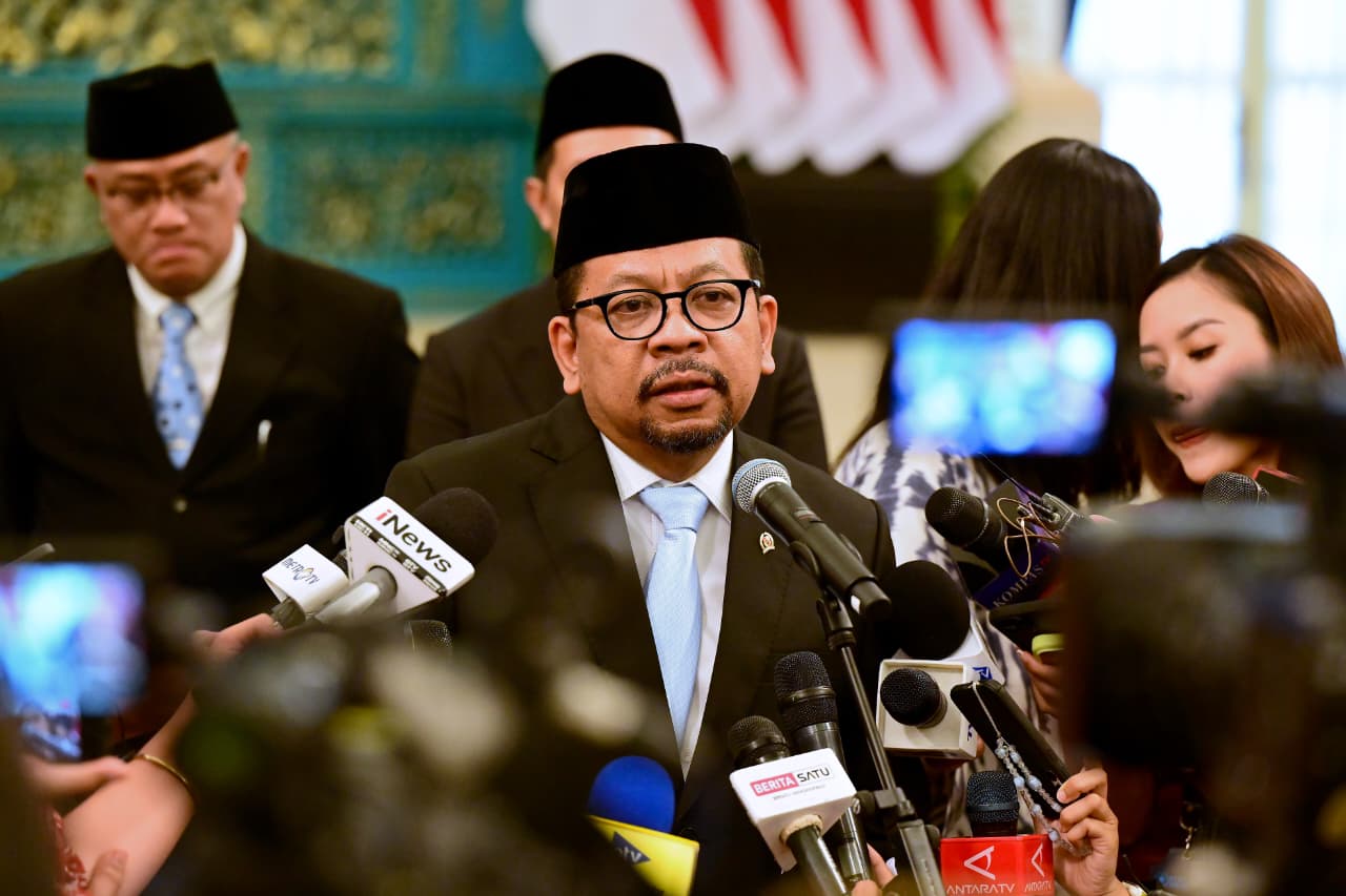 Kepala Badan Komunikasi Pemerintah Muhammad Qodari (SinPo.id/Biro Setpres)